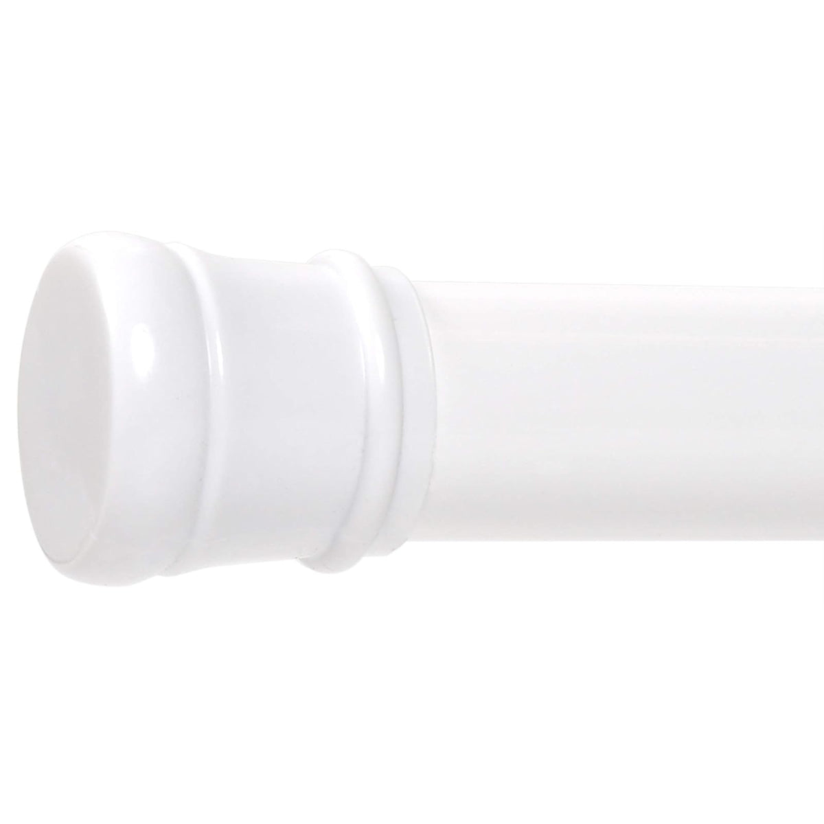 Zenith Products 502S, de giro, apretado, tensión ajustable barra de ducha, n/a, Blanco, 24-40 Inches, 1 - 27"-40" - Blanco