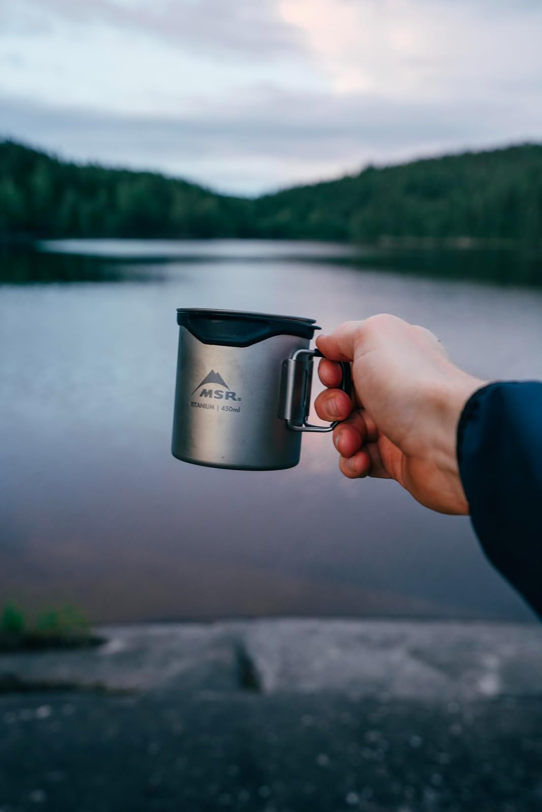 MSR Titan - Taza de camping ultraligera de titanio