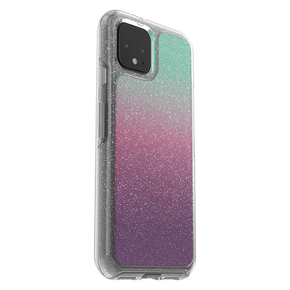 Otterbox Symmetry Clear Series Case for Google Pixel 4 - Gradient Energy (Silver Flake/Clear/Gradient Energy)