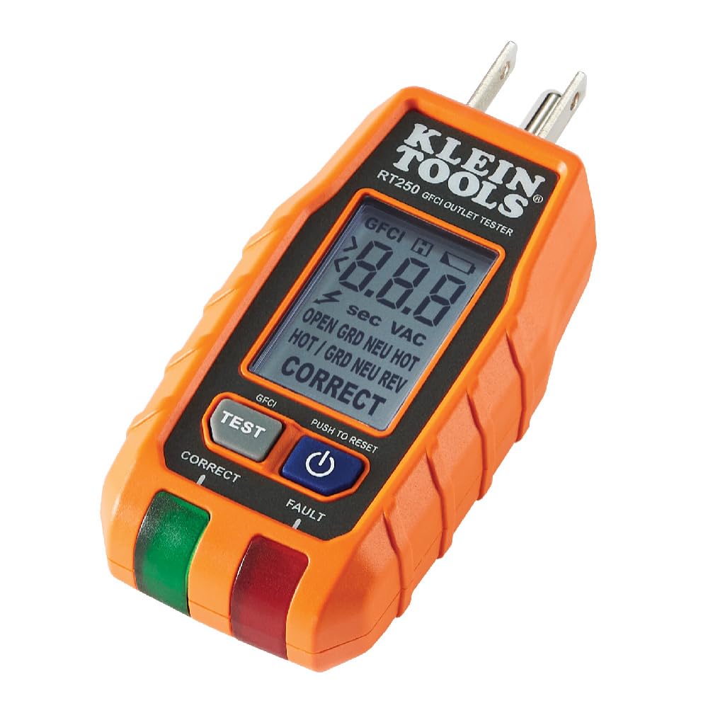 KLEIN TOOLS RT250KIT | Kit De Prueba Eléctrica | NCVT + GFCI | Rango Dual