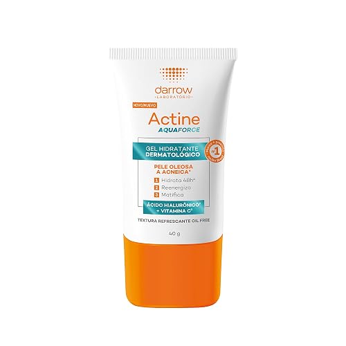 Darrow Actine Aquaforce Gel Crema Facial HIdratante Piel Grasa 48h 40g