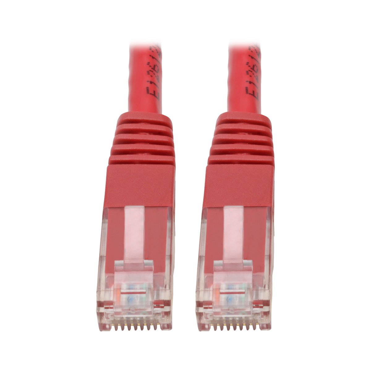 Tripp Lite Cable de Red Cat6 Moldeado RJ45 - 2.13 m - 7 ft - Rojo -