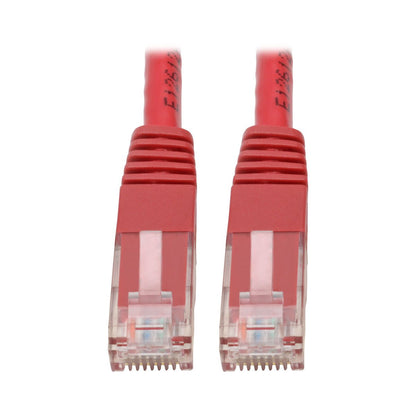 Tripp Lite Cable de Red Cat6 Moldeado RJ45 - 2.13 m - 7 ft - Rojo -
