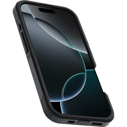 Otterbox - Funda para iPhone 16 Pro Commuter Series, Color Negro (Unidad única se envía en Bolsa de plástico)