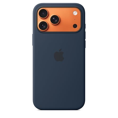 Apple Funda de silicón con MagSafe para el iPhone 17 Pro MAX – Color Medianoche ​​​​​​​