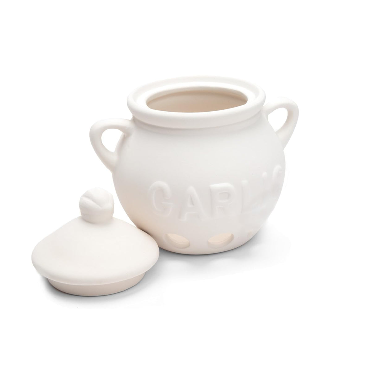 Fox Run Brands 3971 Conservador de Ajo, Ceramica Blanca