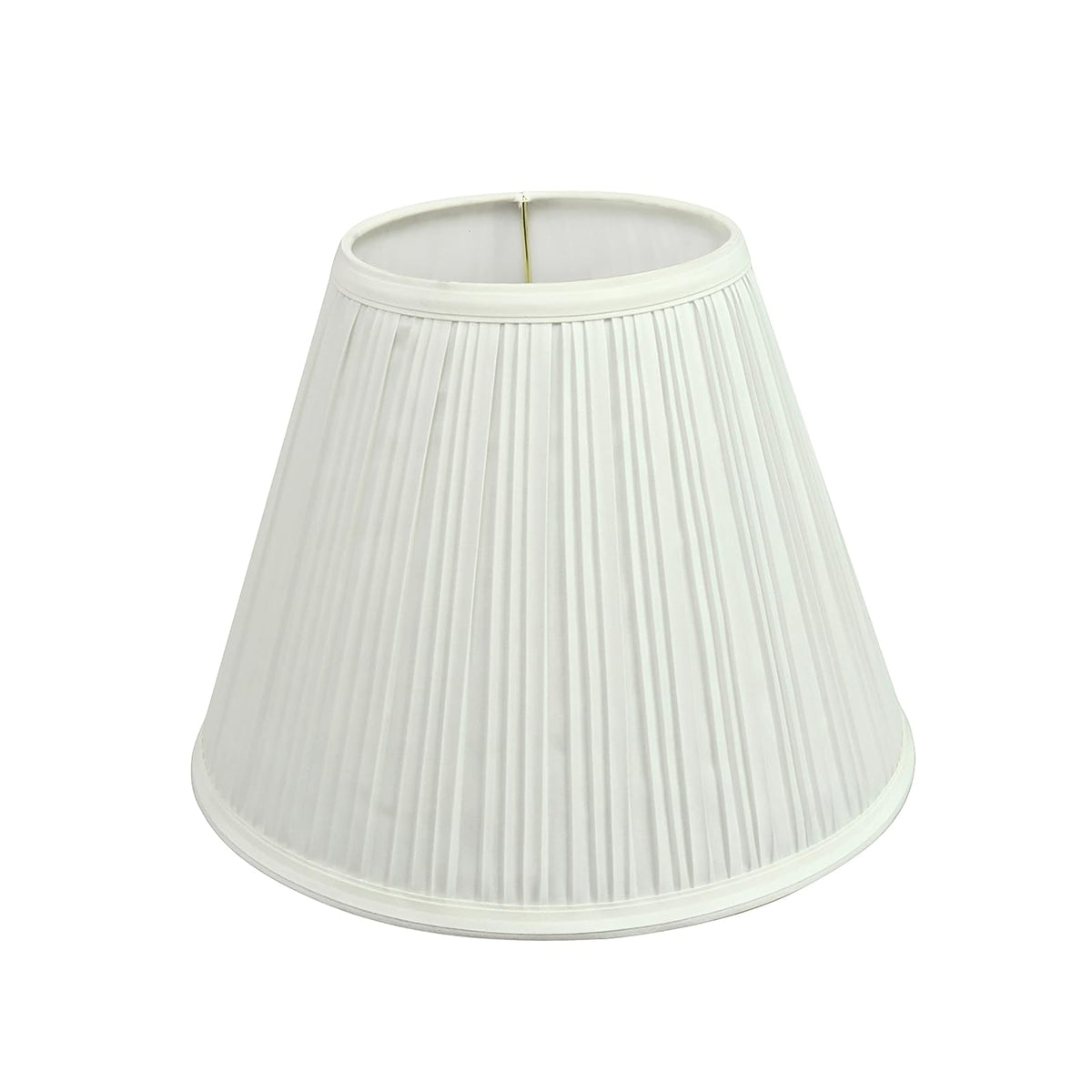 Aspen Creative 59101A Empire Uno - visualización de lámpara en blanco polvo, 5 pulgadas superior x 10 pulgadas inferior x 8 pulgadas de altura inclinada, deslizamiento UNO 33 mm
