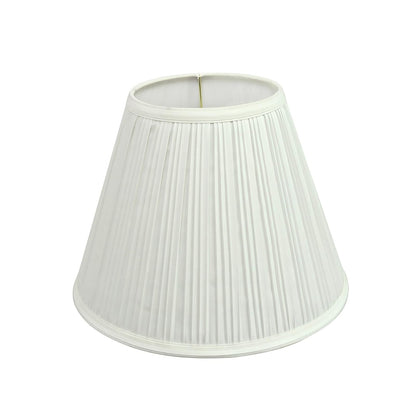 Aspen Creative 59101A Empire Uno - visualización de lámpara en blanco polvo, 5 pulgadas superior x 10 pulgadas inferior x 8 pulgadas de altura inclinada, deslizamiento UNO 33 mm