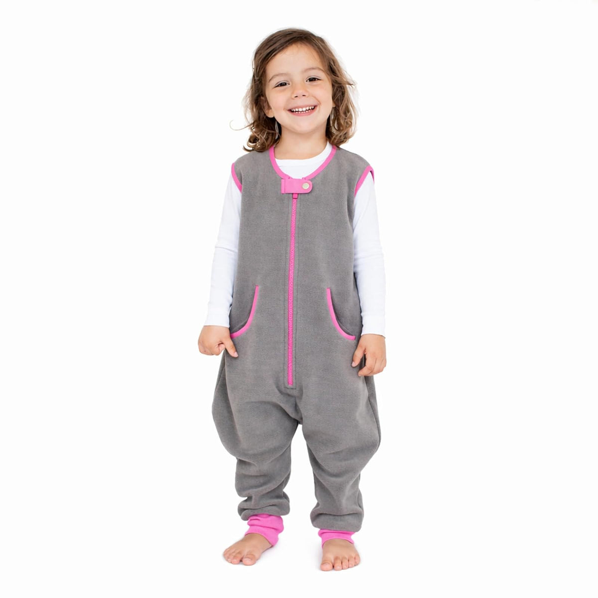 Baby Deedee Sleep Kicker Saco de Dormir con Abertura para los pies, Talla 2-4, Color Gris Pizarra