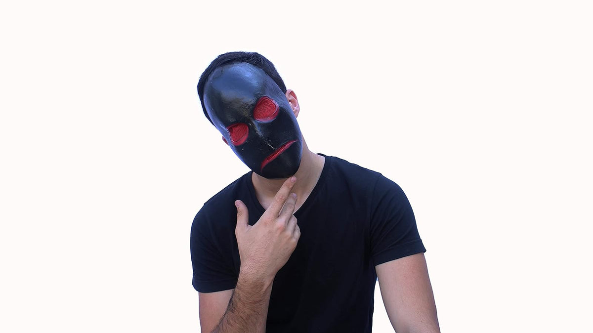 Máscara de Hoodie de Creepypasta, Máscaras de Monstruos de Creepy Pasta por Ghoulish Productions Ideales para Halloween
