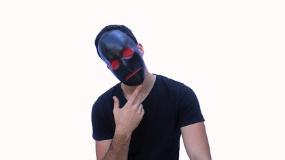 Máscara de Hoodie de Creepypasta, Máscaras de Monstruos de Creepy Pasta por Ghoulish Productions Ideales para Halloween