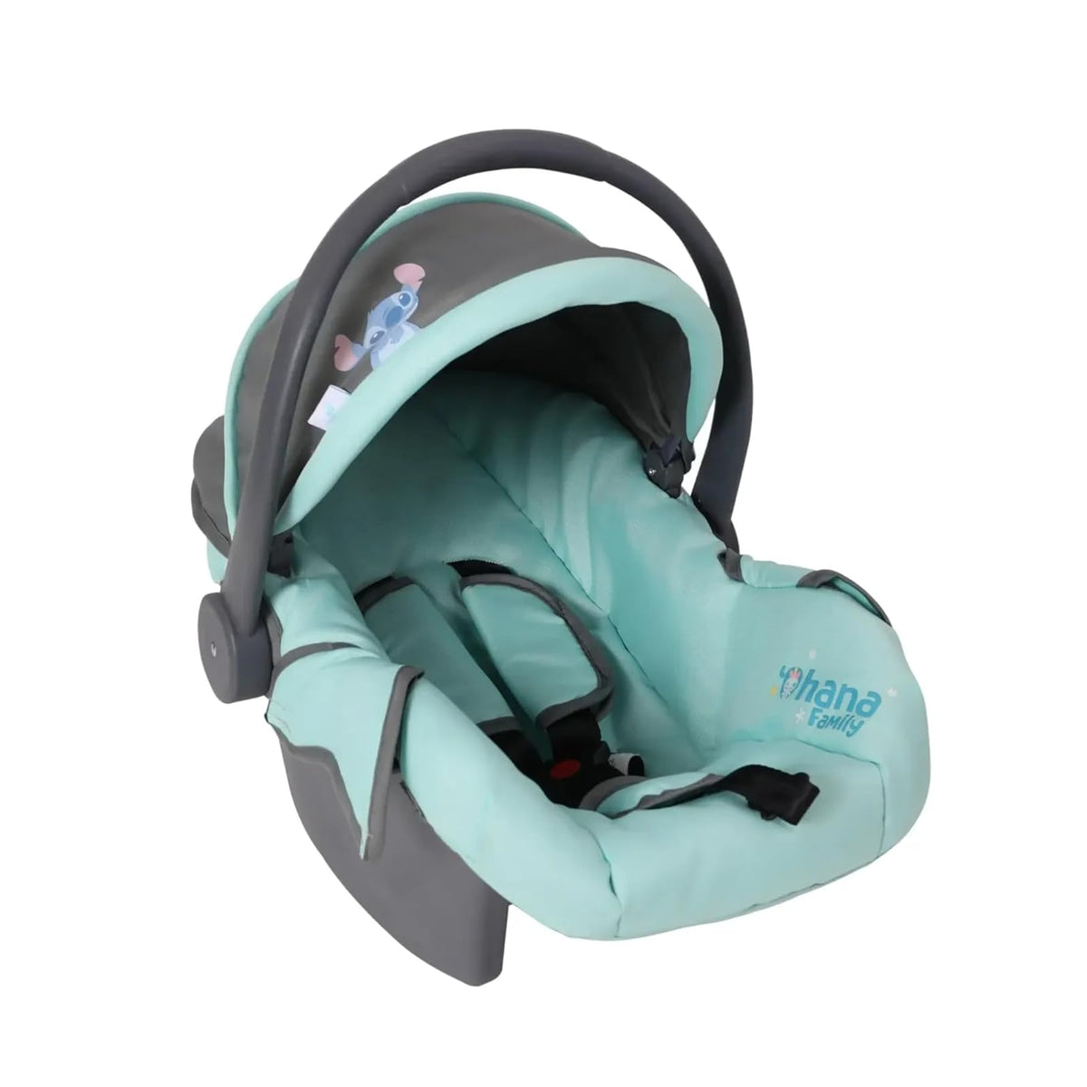 Infanti - Carriola para Bebé Disney Stitch- Travel System - Sistema de Viaje de 0 Meses a 3 Años, Hasta 15 kg - Color Turquesa
