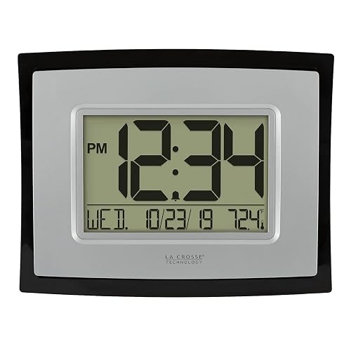 La Crosse Technology WT-8002U Reloj Digital para Pared