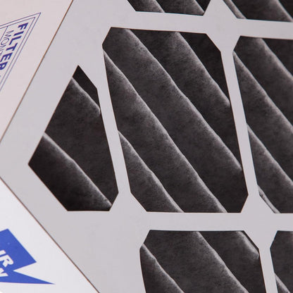 Nordic Pure 20x20x4PM12C-2 Pleated MERV 12 Plus Carbon AC Furnace Filters, 20 x 20 x 4", 2 Pack