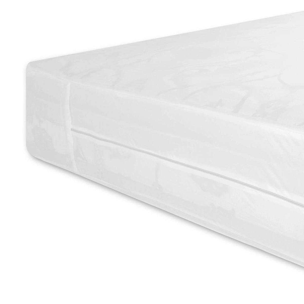 Fashion Bed Group Leggett & Platt Home - Textiles para el hogar Paquete de prevención de chinches de Cama Paquete Premium para colchones, Sólido, Blanco, Queen, 1