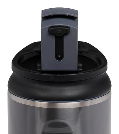 Igloo - Vaso de Acero Inoxidable de 946 ml, Flip 'n' Sip, carbonita