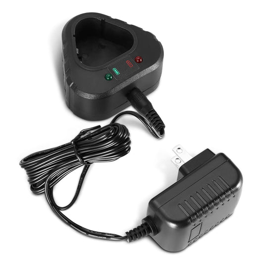DNA MOTORING TOOLS-00179 - Cargador Normal de batería de Iones de Litio de 12 V con indicador LED, Color Negro