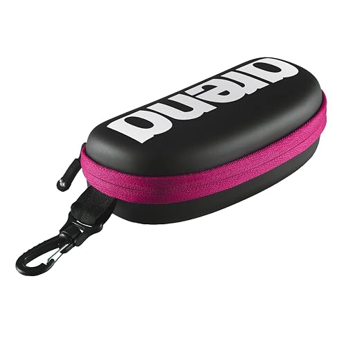 Arena Goggles Natación Goggle Case única, Negro/Azul