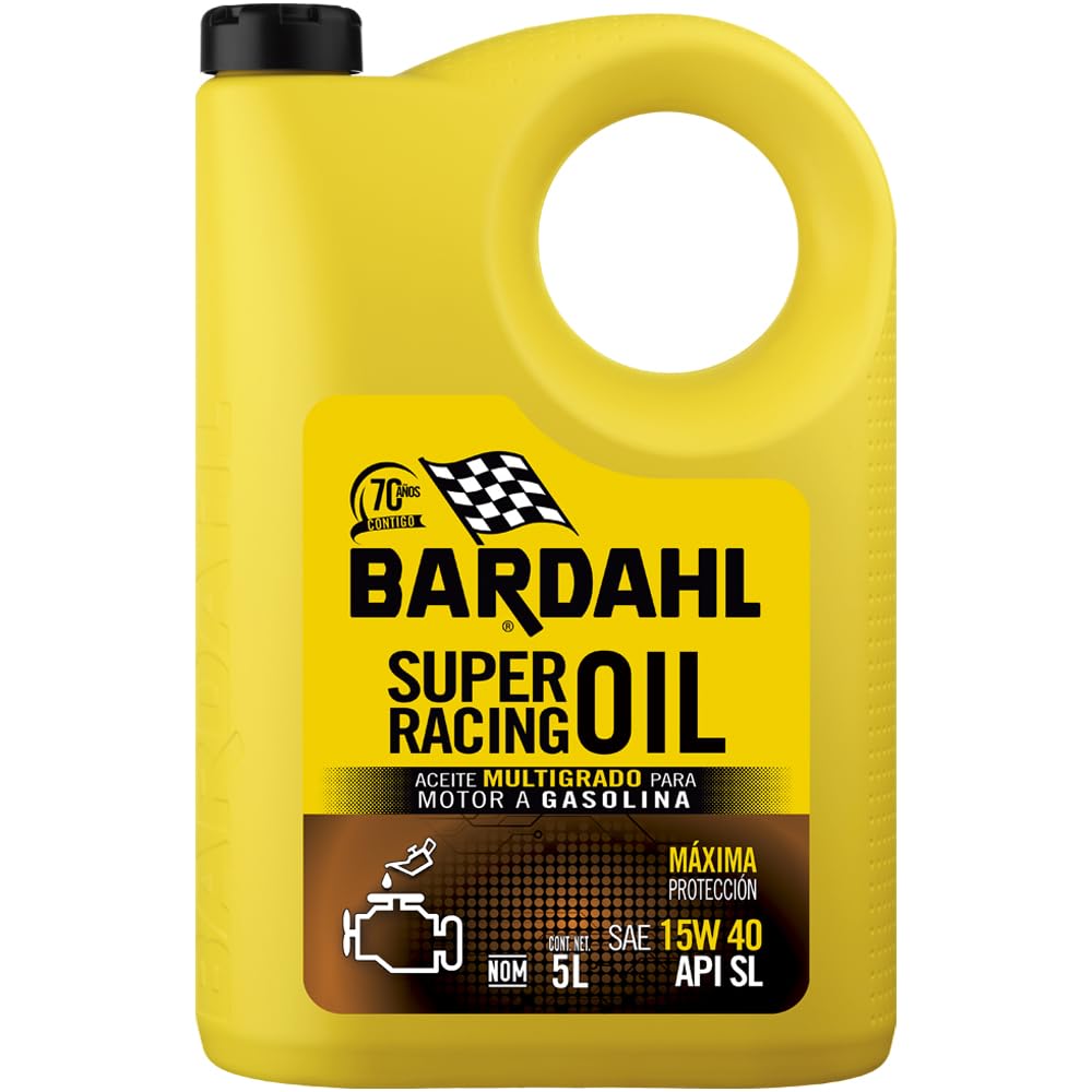 Bardahl Aceite Super Racing Oil 15W-40 API SL, 5 L