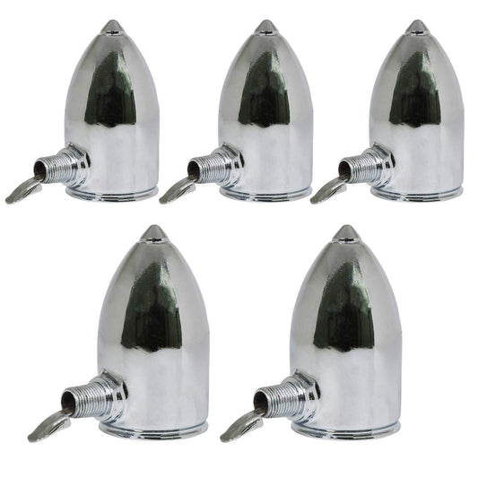 Midline Valve SBWIB18-5 Hoffman Steam Air Vent; Heat Regulator Float Type Valve; Angle Mount; 1/8 in. NPT; Chrome Plated Steel (5 Pack)
