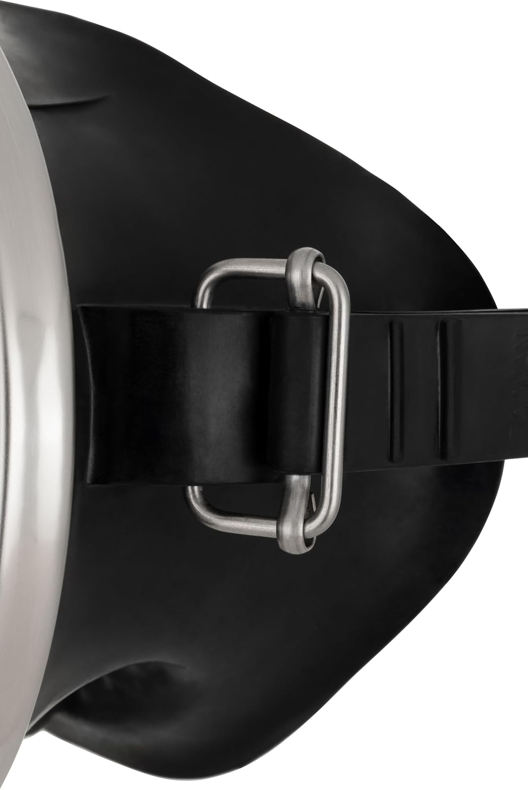 Cressi Pacifico Rubber Mask, Negro