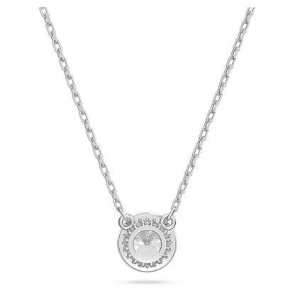 Swarovski Collar Constella, con Cristal Blanco de Talla Redonda, Chapado en Rodio, de la Colección Constella