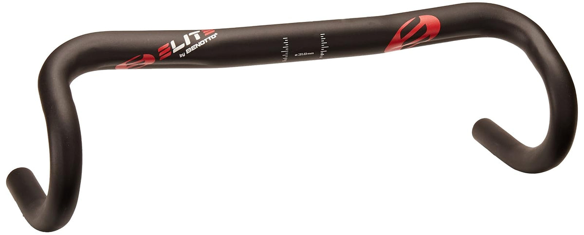 Elite Manillar de Bicicleta ‍ | Compatible MTB y Ruta | Ligero y Resistente | Material de Aluminio/Acero