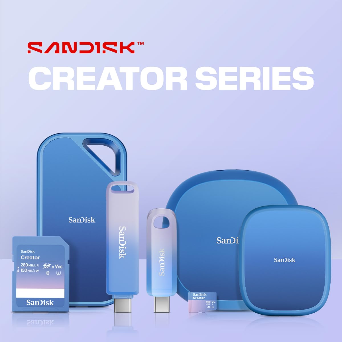 SanDisk - SSD para teléfono creador de 1 TB - hasta 1.000 MB/s - Compatible con MagSafe para tu Smartphone USB-C, Funciona con iPhone 15 Pro/Pro MAX o más Reciente - Dispara con ProRes - SDSSDE62C