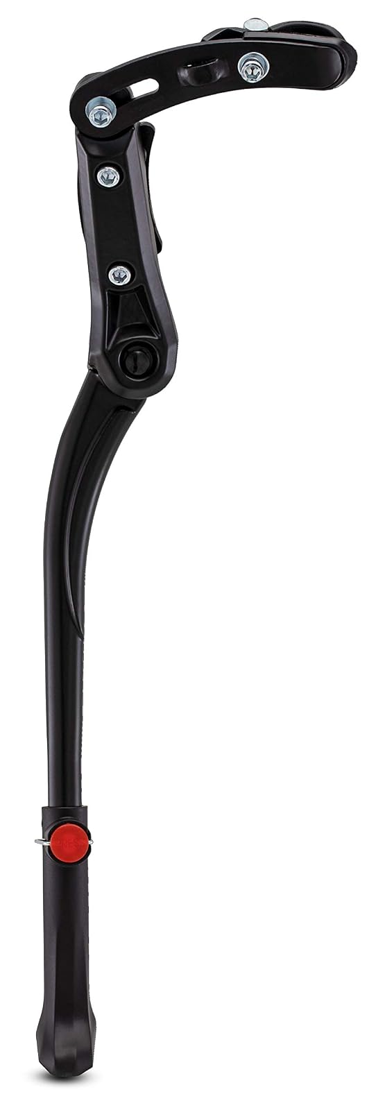 Schwinn - Soporte de montaje central o trasero para bicicleta de adultos y niños, ligero, conveniente para almacenamiento vertical, piezas de bicicleta y accesorios, perfecto para bicicletas sin placa - Montaje trasero - Adult Bike