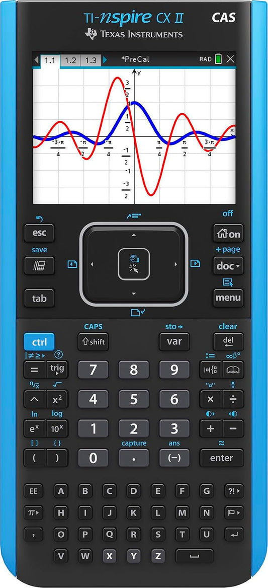 Texas Instruments TI-Nspire CX II CAS calculadora gráfica a Color