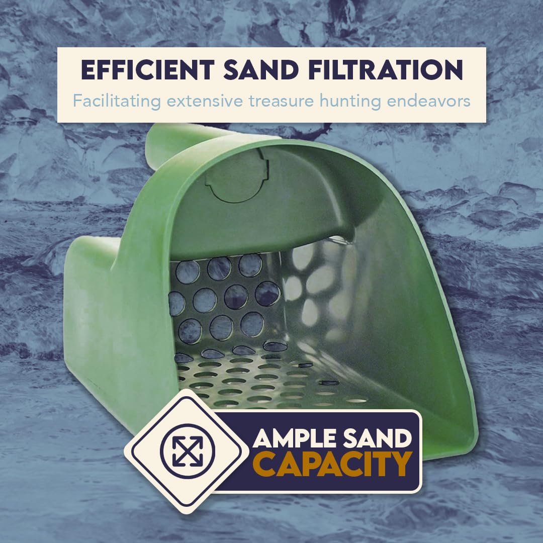 SE GP3-SS20 Hand Held Plastic Sand Scoop For Metal Detectors