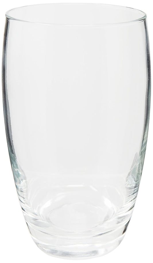 Borgonovo Aurelia-11000742 Juego de 6 Vasos de Vidrio, 420 ml