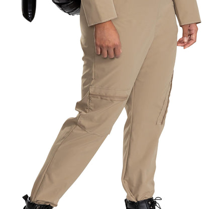 Ghostbusters - Disfraz de lujo para adultos 3, adulto XS/S | Adulto XS/S, khaki, Spengler, inflatable proton pack