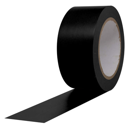 ProTapes Pro 50 Cinta de Vinilo para Marcado de Seguridad y Pista de Baile - 2" x 36 yds - Negro - - 1