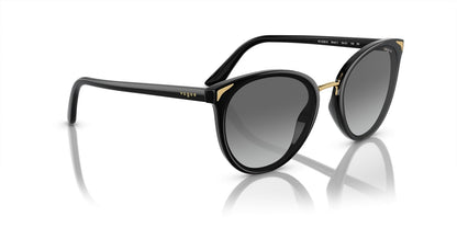 Vogue Eyewear Vo5230s - anteojos de sol para mujer, marrón (Dark Havana/Brown Gradient), 54 mm
