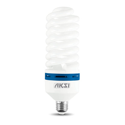 Foco Ahorrador Aksi 65W (Ilumina 250W) - Luz Blanca 127v