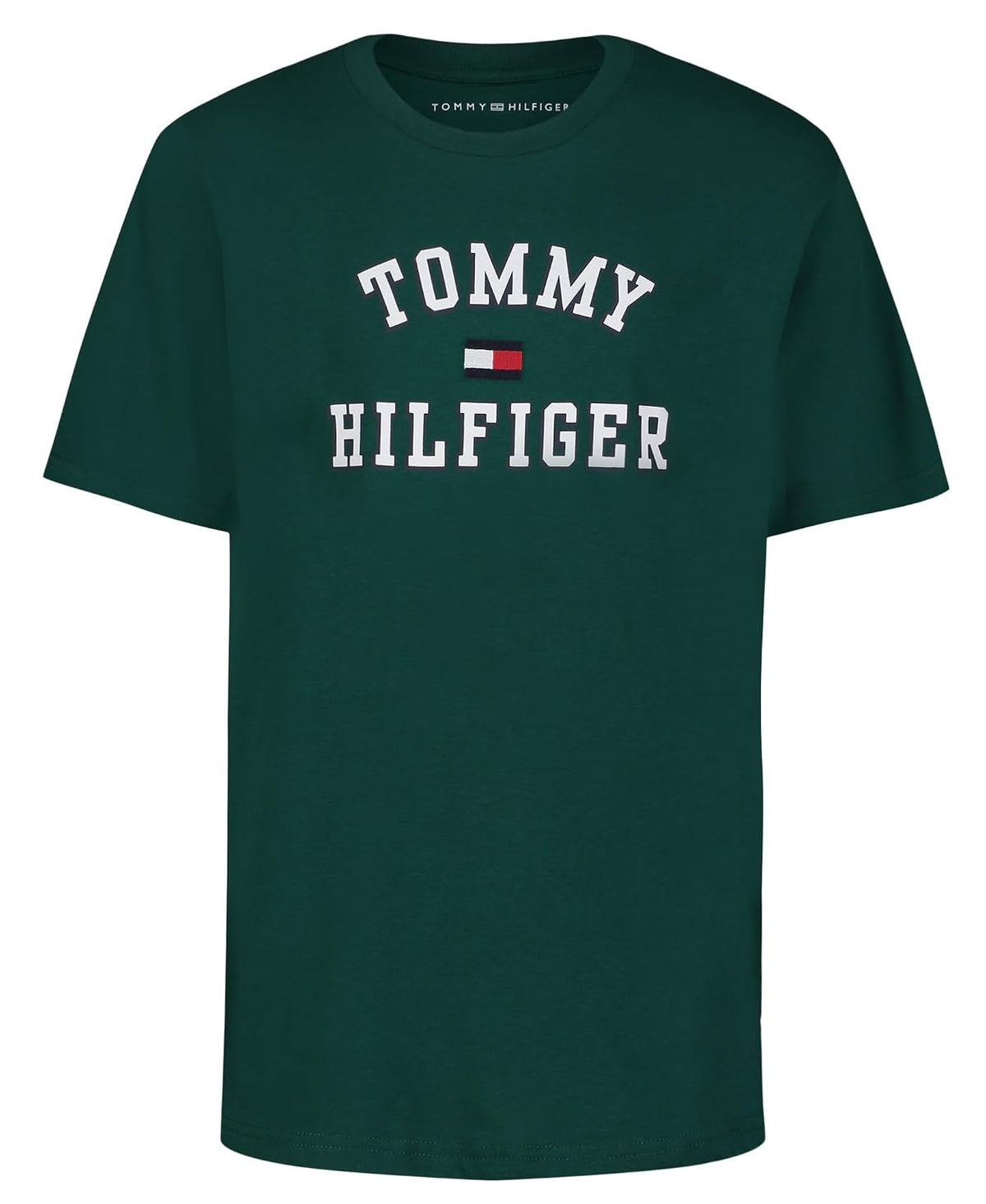 Playera Tommy Hilfiger para Niño - 10-12 - Varsity Rain Forest