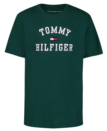Playera Tommy Hilfiger para Niño - 10-12 - Varsity Rain Forest