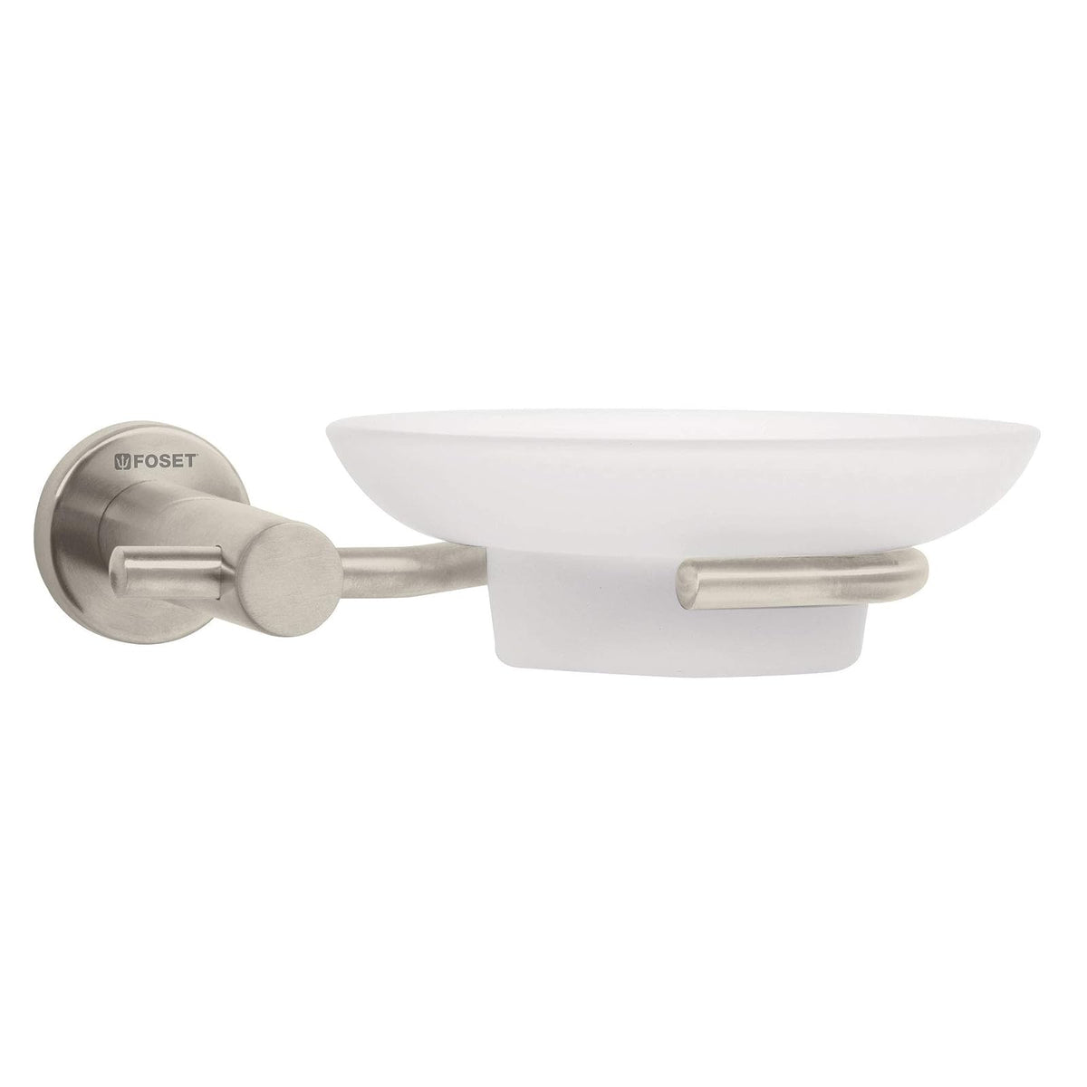 Foset Element ELA-74N, Jabonera con plato, acabado satín