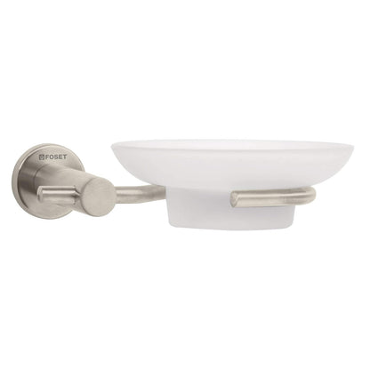 Foset Element ELA-74N, Jabonera con plato, acabado satín