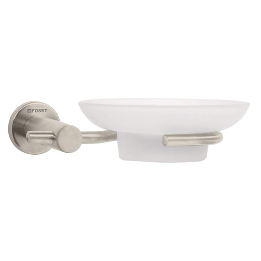 Foset Element ELA-74N, Jabonera con plato, acabado satín