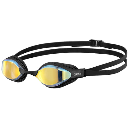 Arena Air-Speed Goggles de Natación Antiempañante Unisex - Negro - Espejo
