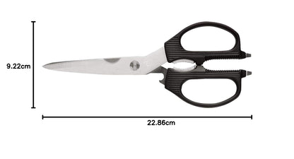 Shun DM7300 Multi-Purpose Shears, Black/Silver