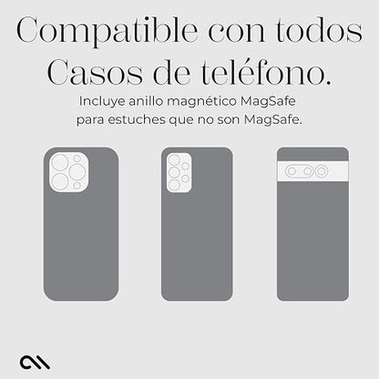 Case-Mate Stick it! Soporte magnético para teléfono con Ventosa | Soporte de succión a presión para iPhone Pro MAX Serie 16/15/14/13 | Soporte de succión Desmontable para teléfono con succión MagSafe