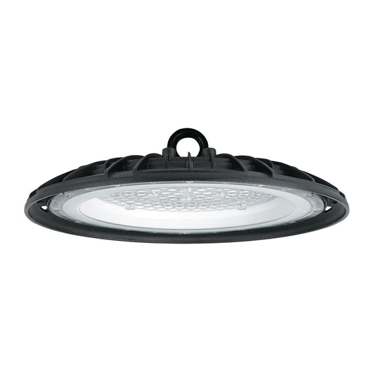Volteck HB-100L, Luminario LED 100 W High Bay, luz blanca fría 6500K, color negro
