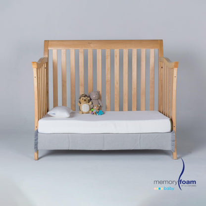 MEMORY FOAM BABY | Colchón de Cuna Para Bebé Baby Essential – Firmeza Media - 120 x 60 x 10 cm – Hecho de Espuma de Poliuretano