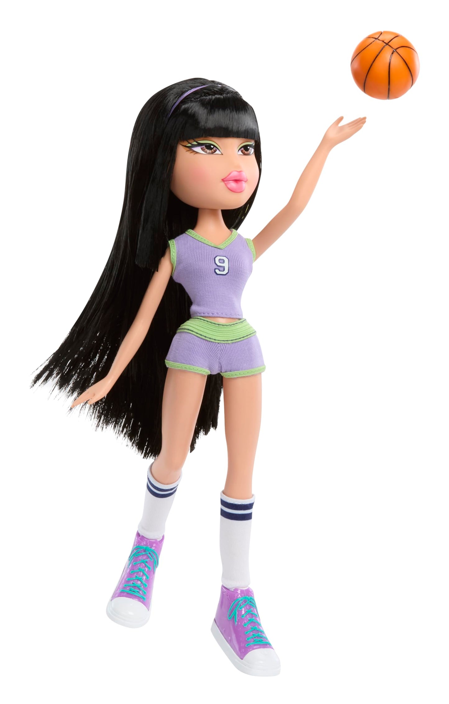 Bratz Play Sportz Jade Muñeca de Moda con Accesorios, Baloncesto