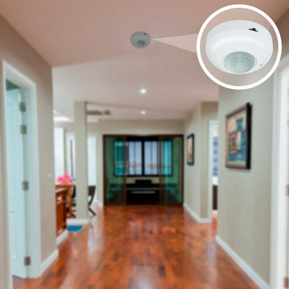 Lloyd's LE-220BL Sensor de Movimiento para Techo, Color Blanco