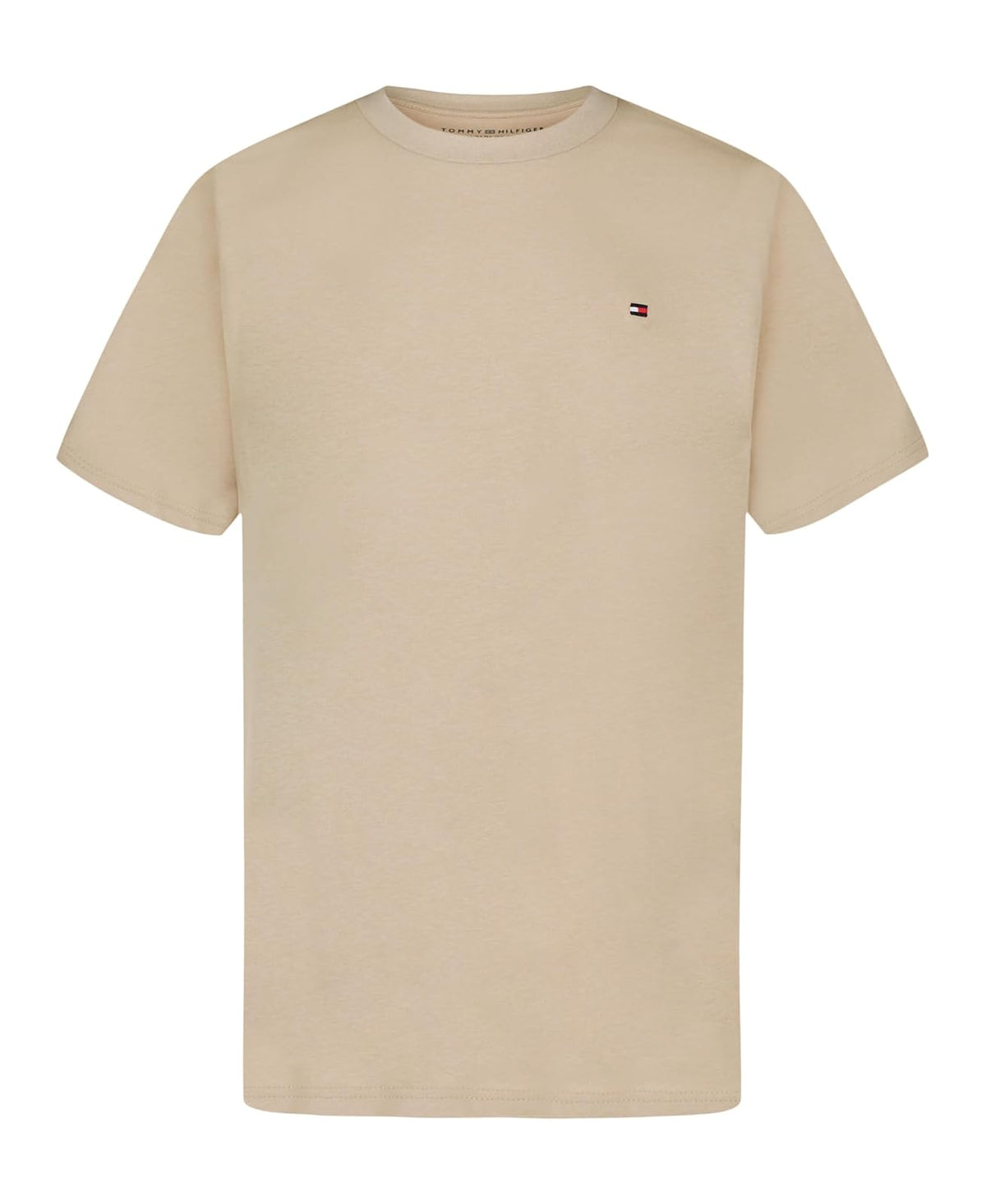 Tommy Hilfiger - Playera de Manga Corta para niño - 10-12 - Bandera Hummus