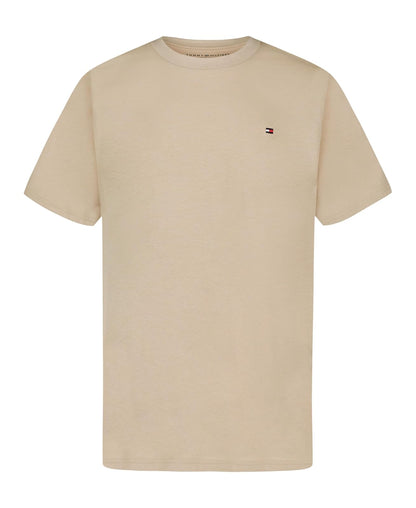 Tommy Hilfiger - Playera de Manga Corta para niño - 10-12 - Bandera Hummus